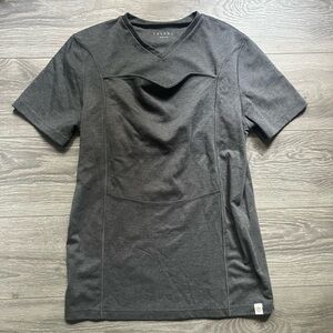 Talbots Men's Charcoal Short Sleeve Tee